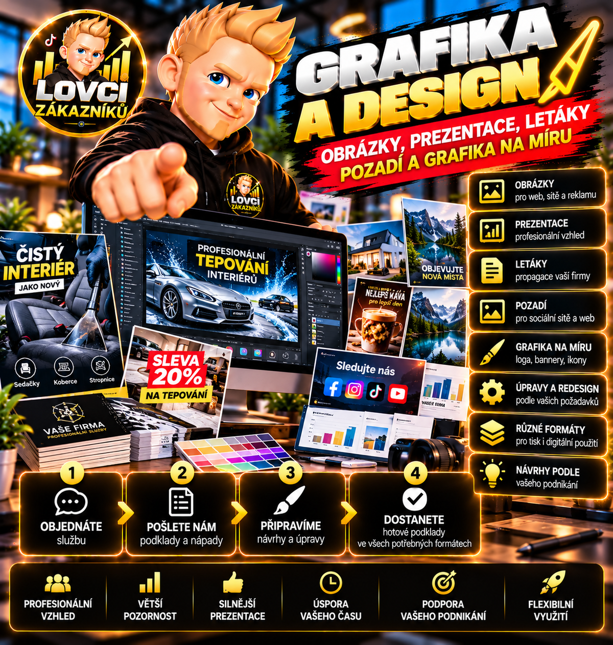 🎨 Grafika a design na míru