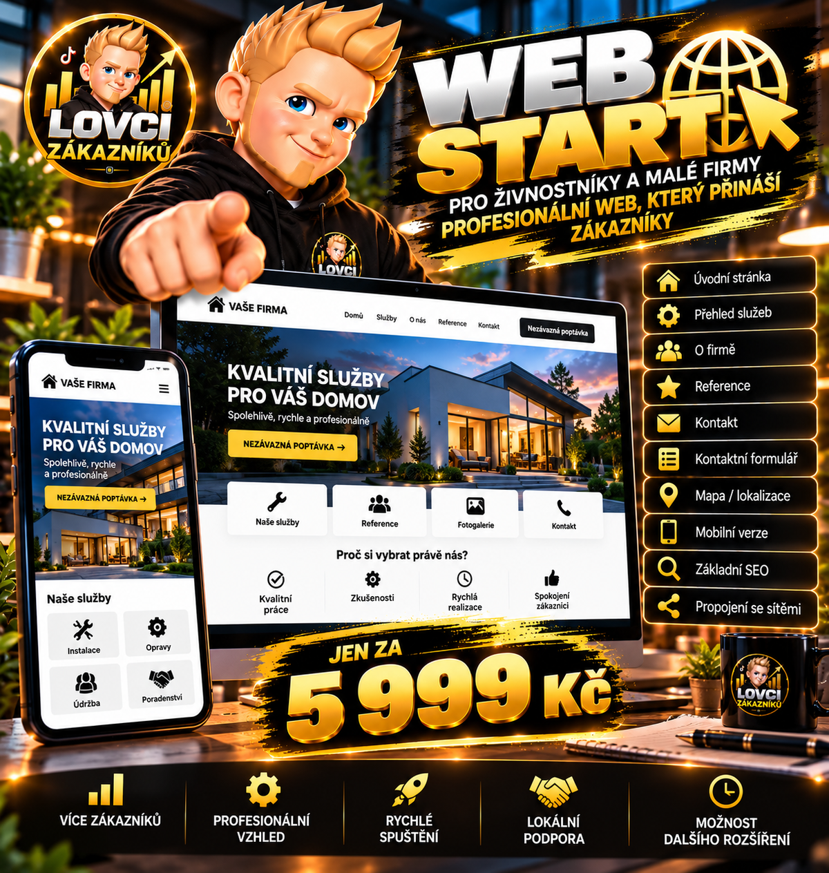 Tvorba 🚀Webu START