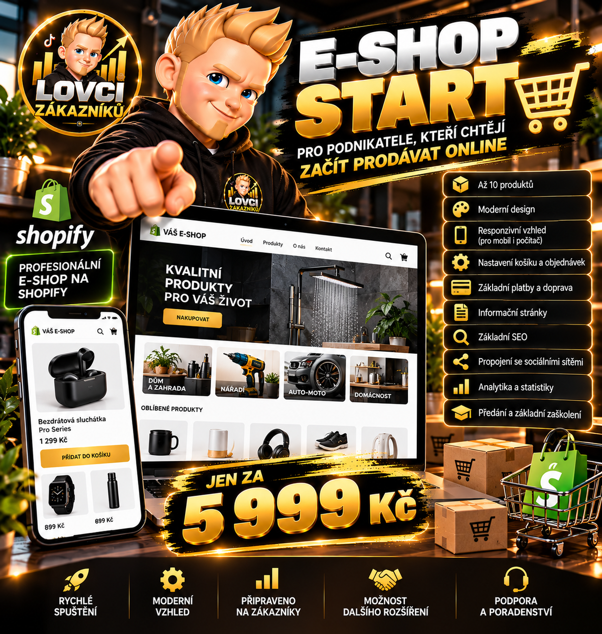 Tvorba 🚀E-shopu START